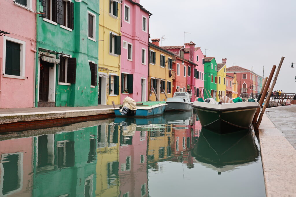 A photo taken in Burano, Venice.